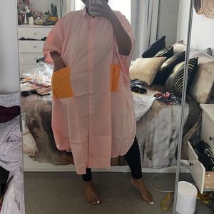 NEW!!! Oversized Hi-low kaftan tunic top ONE size sm-3X